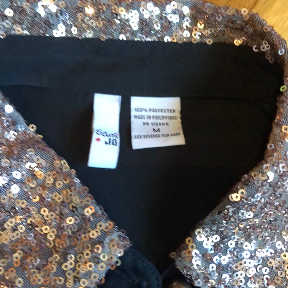 Semi sheer sequin shirt - Picture 2 of 3